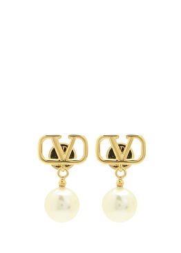 VLogo İncili Kadın Küpe