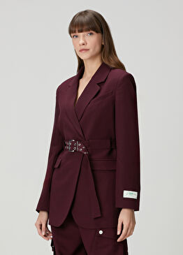 Future Bordo Twill Blazer