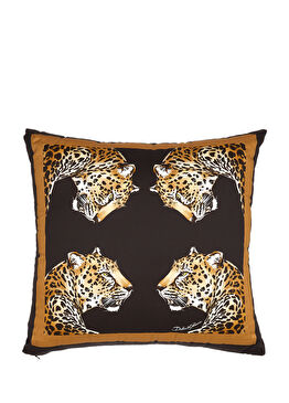 Leopar Desenli 45x45 cm Dekoratif Yastık