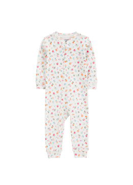 Renkli Desenli Uzun Kollu Kız Çocuk Uyku Tulumu