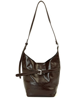 Kahverengi Kadın Postacı Çantası