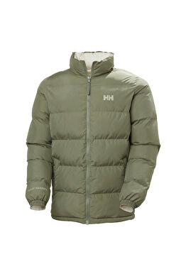 Reversible Puffer Yu 23 Yeşil Erkek Çift Taraflı Mont