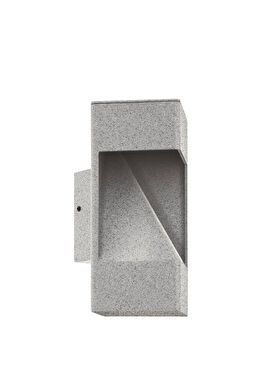 Cattolıca Gri Galvanizli Çelik Dış Mekan Duvar Aplik Aydınlatması