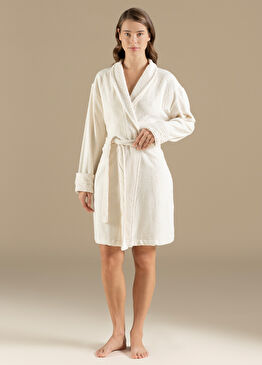 Narde Natural Kadın Bornoz