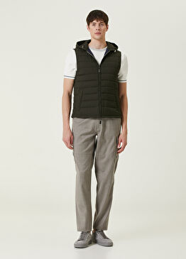 Naturel Yün Kargo Pantolon