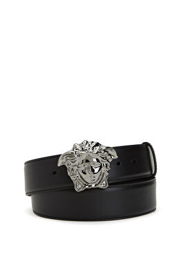 Siyah Kadın Deri Kemer