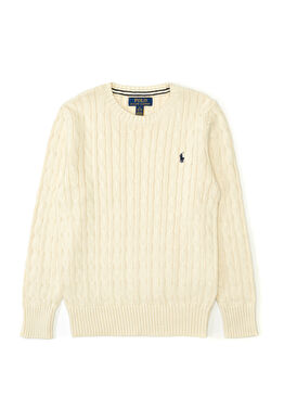 Naturel Erkek Çocuk Kazak