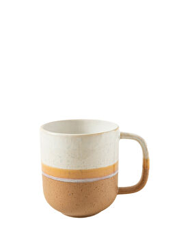 Naturally Bej Stoneware Kupa 