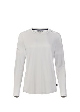 W Evo Crew Sunblock Ls Platinum Uzun Kollu Kadın Spor Sweatshirt