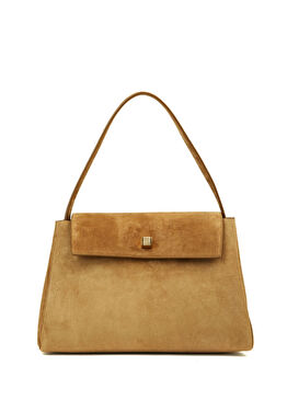 Audrey Camel Kadın Deri Çanta