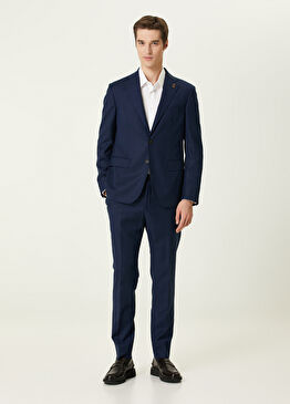 Lacivert Yün Takım Elbise