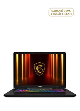 Crosshair A17 R9 8940HX 32GB Ram DDR5 1TB SSD 8GB 17" RTX5070 QHD+ 240Hz FreeDos Laptop  HX D8WGKG-012XTR