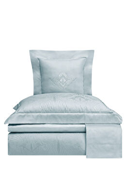 Salvia Mavi Pamuklu Jakar King Size Nevresim Takımı 240 x 220 cm