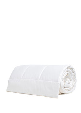 Riva Biyeli Ekru Pamuklu Yorgan