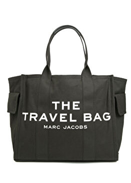 Siyah Kanvas Seyahat Çantası