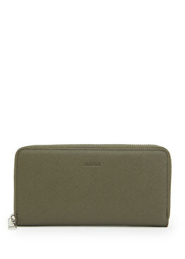 Haki Kadın Suni Deri Cüzdan