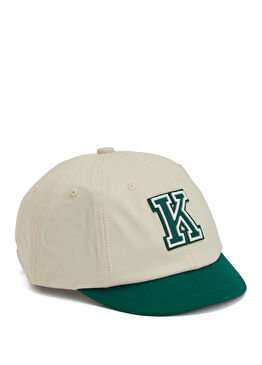 Koyu Yeşil Logolu Kadın Şapka