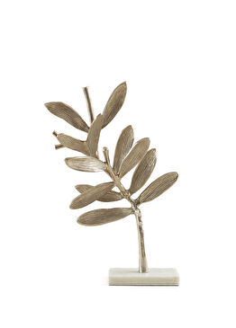 Hojas Gold Metal Dekoratif Obje
