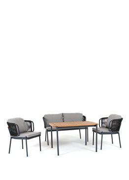 Ban İroko Mini Bahçe Masa Takımı