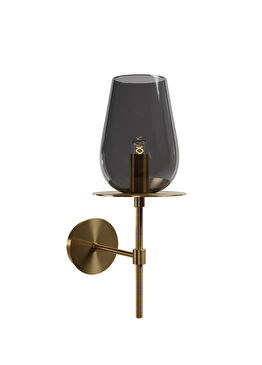 Jasy Füme Cam Vazo Aplik