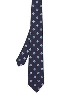 Lacivert İpek Kravat