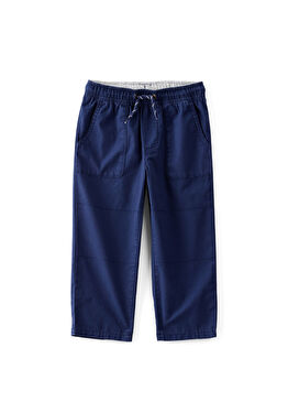 Lacivert Pamuklu Erkek Çocuk Pantolon