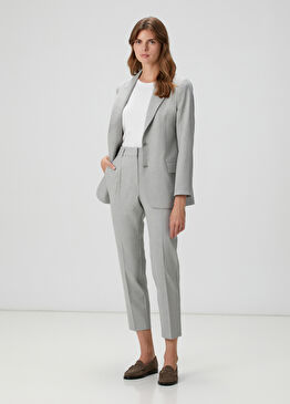 Gri Cigarette Pantolon