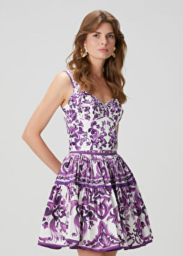 Majolica Mor Poplin Büstiyer