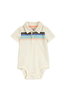 Erkek Bebek Polo Yaka Body
