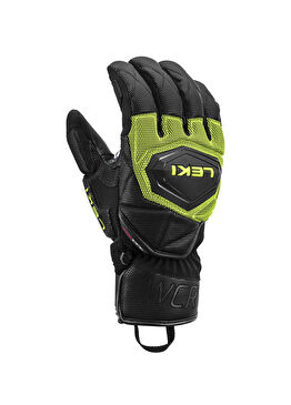 HS WCR Coach 3D Junior Siyah Sarı Unisex Çocuk Kayak Eldiveni