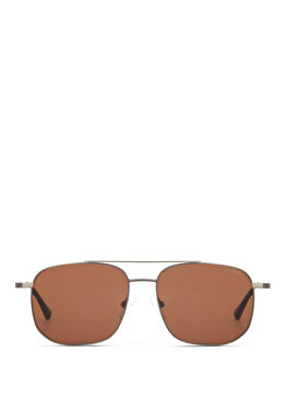 DS 2388 C4 Kahverengi Metal Erkek Güneş Gözlüğü