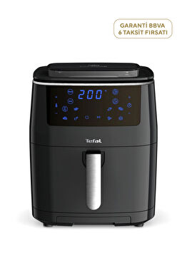 Easy Fry Grill ve Steam Az Yağlı Siyah Fritöz