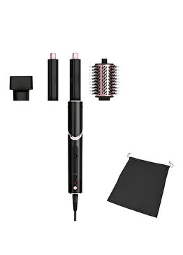 FlexStyle 3-in-1 Black Rose Gold Saç Kurutma ve Şekillendirme Sistemi