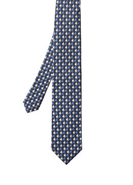 Mavi İpek Kravat