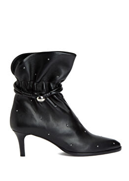 Forla Siyah Kadın Deri Bot