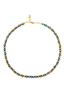 Golden Sky Taşlı Kadın Altın Kaplama Kolye