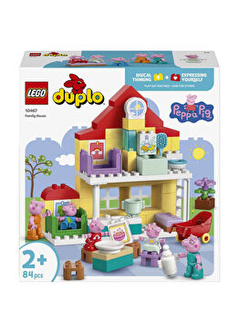 Duplo Peppa Pig Aile Evi 84 Parça 2+ Yaş Yapı Oyuncağı 10467