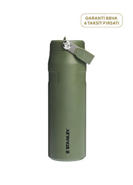 The Iceflow Flip Straw 2.0 Haki Su Termosu 0,7 lt