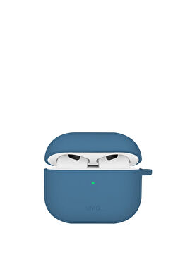 Nexo AirPods 4 Mavi 4.Nesil Silikon Kulaklık Kılıfı
