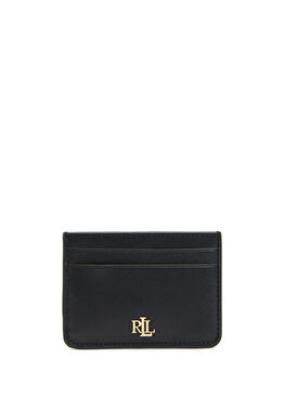 Siyah Kadın Deri Kartlık