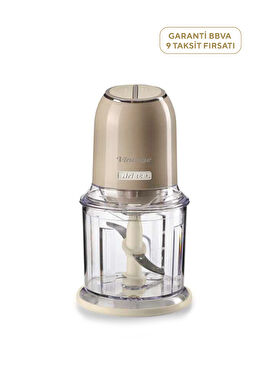 Vintage Bej Doğrayıcı