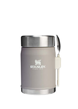 Classic Legandary Gri Kaşıklı Yemek Termosu 0,4 Lt 