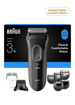 Series 3+ 3000BT Kuru Elektrikli Tıraş Makinesi
