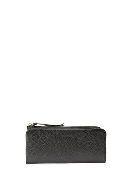 Siyah Kadın Deri Cüzdan