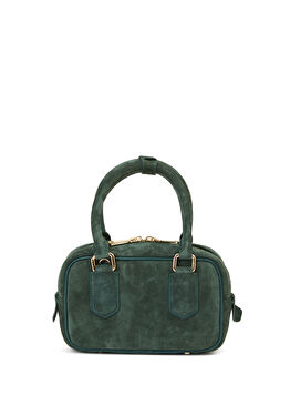 Yeşil Kadın Süet Çanta