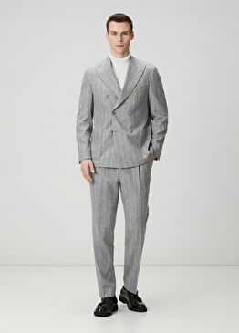 Limited Ermenegildo Zegna İpek Yün Karışımlı Takım