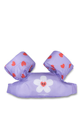 Flower Hearts Puddle Jumper Kolluklu Kız Çocuk Yüzme Yeleği