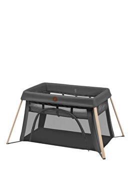Calao Light Beyond Graphite Eco 2 'si Bir Arada Anne Yanı Beşik ve Taşınabilir Çift Katlı Park Yatak 