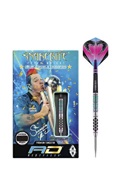 Peter Wright Snakebite Supa-Venom  % 90 Tungsten Çelik Uçlu Dart Oku