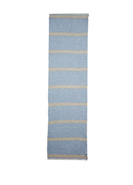 Mavi Çizgili Erkek Atkı